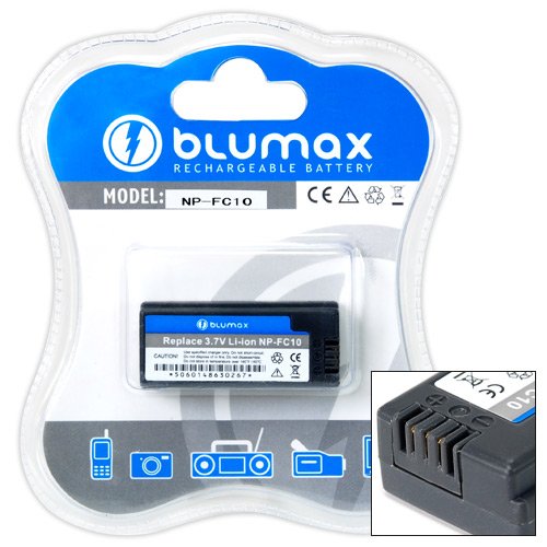 Blumax Li-Ion Ersatzakku f&uuml;r Sony NP-FC10 (850 mAh) Preisvergleich