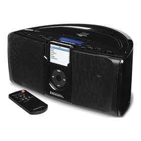 Click here to buy Emerson iTone iP550BK Portable Stereo System for iPods Black by Emerson.