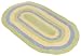 Boys’ Tadpoles Basics Braided Chenille Rug - Green/ Blue (60x36