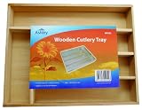 Wooden Cutlery Tray / Organiser, Ideal For Most Kitchen Drawers.