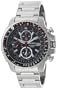 Seiko Men's SNAD05 Flight Computer Silver-Tone Watch