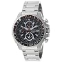 Seiko Men's SNAD05 Flight Computer Silver-Tone Watch