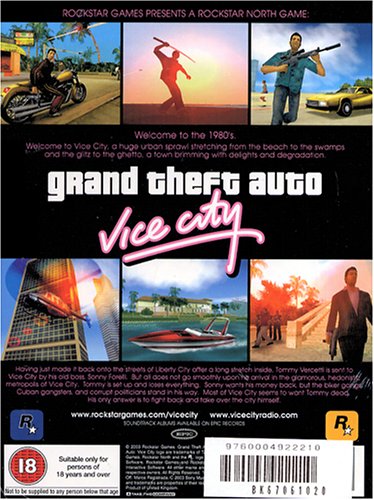 GRAND THEFT AUTO VICE CITY (AUSTRALIAN VERSION: BIG BOX）輸入版