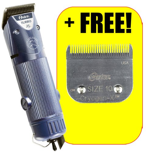 Oster Turbo A5 2-Speed Kit + Free #10 Blade