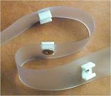 GLIDE TAPE FOR DRAPES 72 by RV DESIGNER