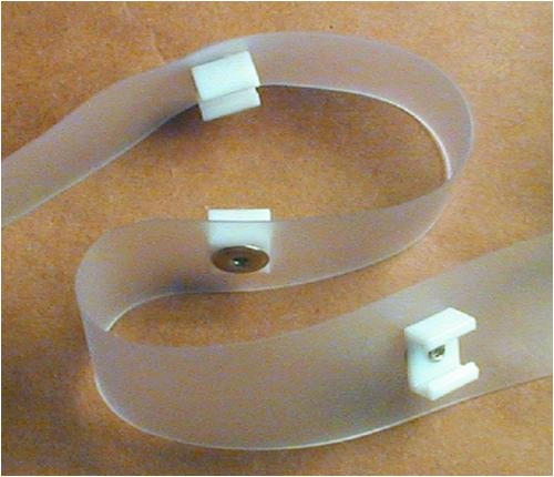 GLIDE TAPE FOR DRAPES 72 by RV DESIGNER