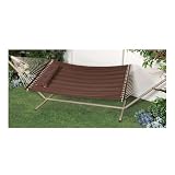 Classic Comfort Quilted Hammock with Pillow and S Stitch Technology
