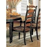 Set of 2 Longoria Collection Solid Hardwood Dining Chairs