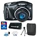 Canon PowerShot SX150 IS Digital Camera (Black) + 16GB Deluxe Accessory Kit