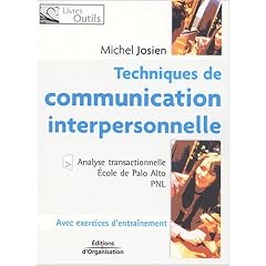 Techniques de communication interpersonnelle : Analyse transactionnelle, Ecole de Palo Alto, PNL