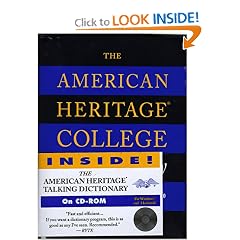 The American Heritage College Dictionary (Book and CD Edition)