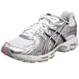 ASICS Women's GEL-Motion Walking Shoe,Silver/Black/Pink,6 B US
