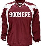 Oklahoma Sooners Youth Lightweight V-Neck Pullover Jacket