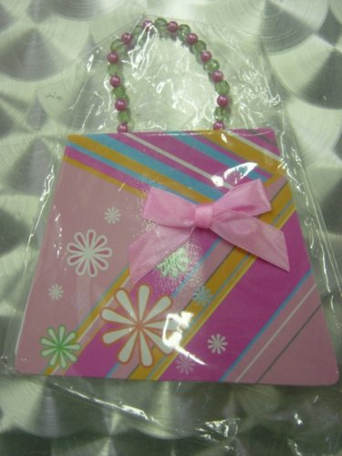 Childrens Toyshop  Toys : Flower Notepad With Purple, Pink & Orange Strips