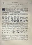 Marque 1870 Croisée d'Or de Pièces De Monnaie Britanniques Antiques de Journal d'Art
