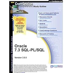 CramSession's Oracle 7.3 SQL-PL/SQL : Certification Study Guide