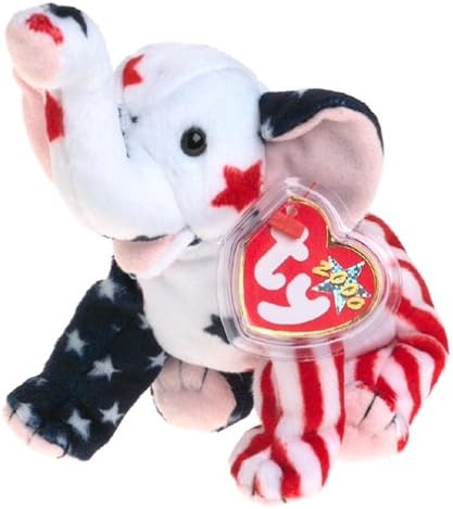 Ty Beanie Babies - Righty the Elephant 2000