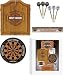 Harley Davidson Bar and Shield Dartboard Cabinet Set