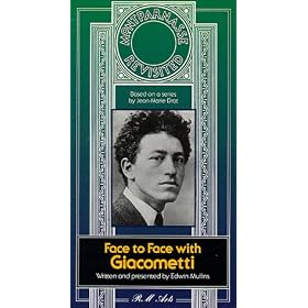 Face to Face With Giacometti [VHS]