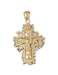 CleverEves 14k Gold Pendant Cross 8.8 - Gram(s)