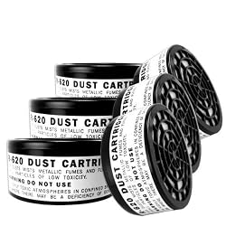 6 Pc Neiko Anti-Dust Respirator Cartridges