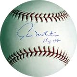 Paul Molitor Autographed Baseball with HOF 04 Inscription