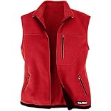 TAIGA Thermal-Pro Vest - Women's Fleece Vests, Cherry, MADE IN CANADA