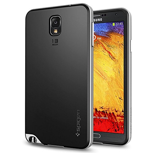 Spigen Neo Hybrid Series for Galaxy Note 3 - Satin Silver (SGP10453)