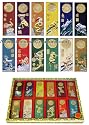 Chinese Art Supplies - Chinese Painting / Calligraphy Supplies: Chinese Calligraphy / Painting Ink Stick Set - Chinese Zodiac Symbols (Twelve Colors)