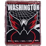 Northwest Washington Capitals Triple Woven Jacquard 48x60 Blanket - Washington Capitals 48 X 60