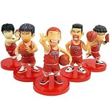 Lujex Genuine Slam Dunk RUKAWA KAEDE Sakuragi Hanamichi Figures Set of 5pcs