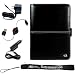 Form Fitting Carrying Case for Sony eBook Reader Touch PRS 600 (PRS600) + Rapid Home Wall Charger+ Rapid Travel Car Charger + Retractable USB Data Sync Cable+ 4-inch eBigvalue Determination Hand Strap