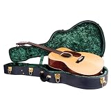 Silver Creek Vintage Archtop 000 Auditorium Acoustic Guitar Case, Black