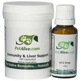PetAlive UTI-Free and Immunity & Liver Support ComboPack