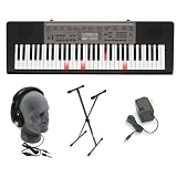 electronic keyboards Casio LK165 Lighted Key Premium Keyboard Pack with Headphones Power Supply and Stand Electronics electronic keyboards