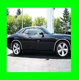 DODGE CHALLENGER 2008-2011 CHROME WHEEL WELL TRIM 2009 2010 08 09 10 11 FENDER MOLDINGS R/T SRT8