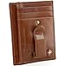 Alpine Swiss Mens Money Clip Genuine Leather Minimalist Slim Front Pocket Wallet
