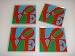Robert Indiana, LOVE Sculpture - Set of Four (4) Acrylic love Coasters