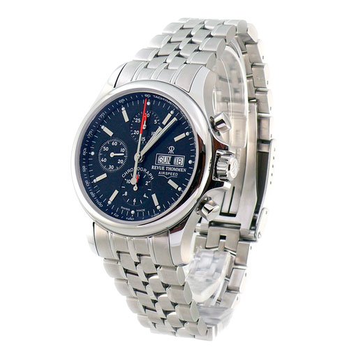 Revue Thommen Herrenarmbanduhr Airspeed Heritage Chronograph 17081.6134