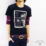 Amazon：ソフト　(スリック)SLICK ソフトコットンTシャツ「Kurt」