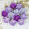 Prima Marketing Avante Paper Flowers, 1-Inch, Lilac, 12-Pack