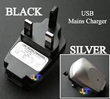 Micro-MP3 Travel Charger with USB Socket
