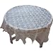 Round Silk Tablecloth Organza Linen Diameter 72 inches