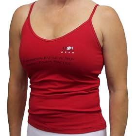 Martial Arts T-Shirt - Ladies Battle Slogan Camisole Tank Top