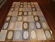 Handmade Tibetan Wool and Silk Rug 6'x9'3"