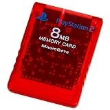 Playstation 2 専用メモリーカード (8MB) クリムゾンレッド