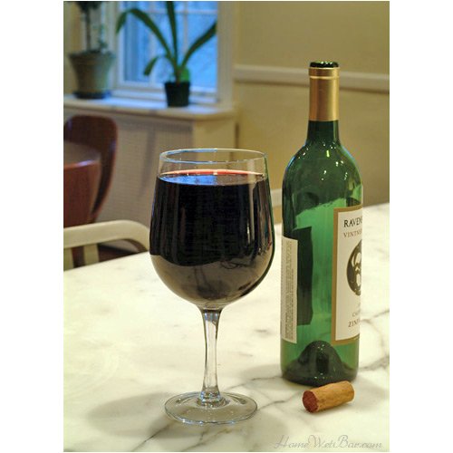 Childrens Toyshop  Kitchen & Housewares : XL Jumbo GIANT WINE GLASS bar HOLDS A WHOLE BOTTLE of WINE stemware bar