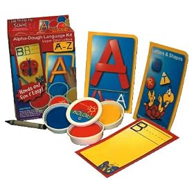 Uppercase Letter Dough Kit by 