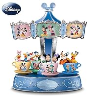 Disney Mickey Mouse And Friends Carousel Music Box: Love Makes The World Go 'Round by The Bradford Exchange