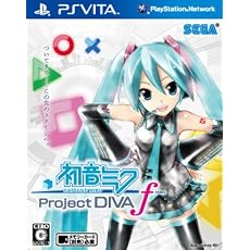 初音ミク -Project DIVA- f 予約特典:デザイン保護フィルム(PlayStation(R)Vita専用)/【Amazon.co.jp限定】オリジナルフェイクカード 付き